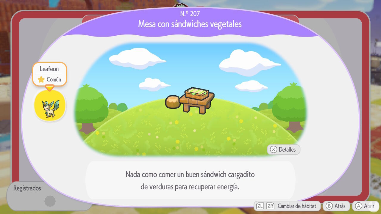 Pok�mon Pokopia - How to create the Leafy Greens Sandwich habitat and register Leafeon