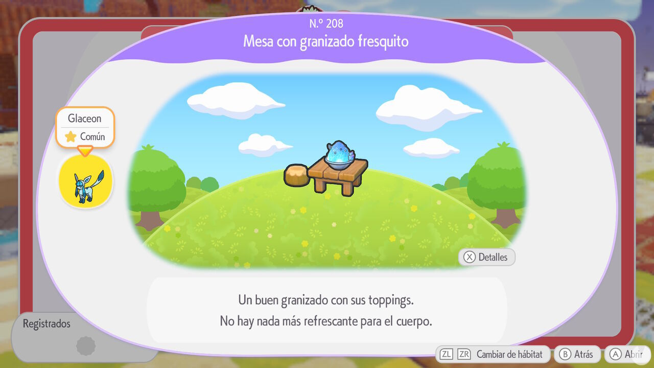 Pok�mon Pokopia - How to create the Chilly Shaved Ice habitat and register Glaceon