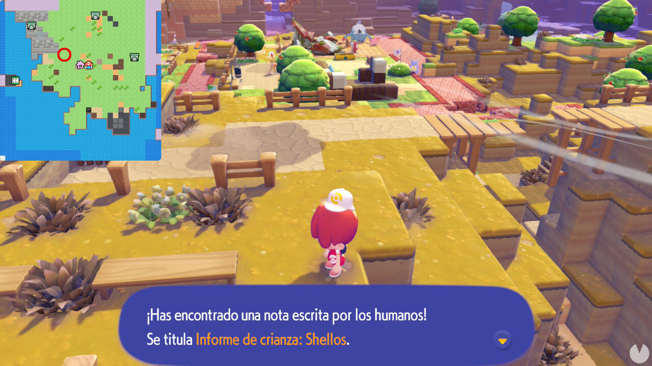 Pok�mon Pokopia - Shellos report location