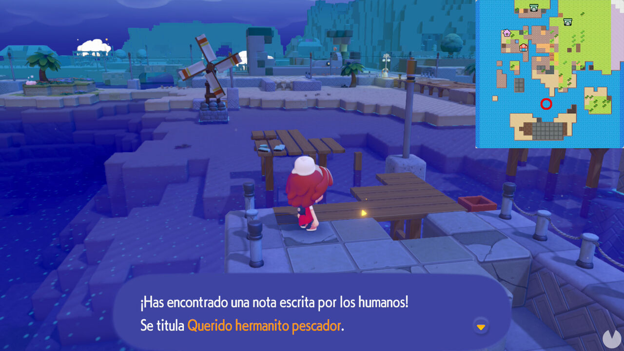 Pok�mon Pokopia - To my fishing fanatic little bro letter location