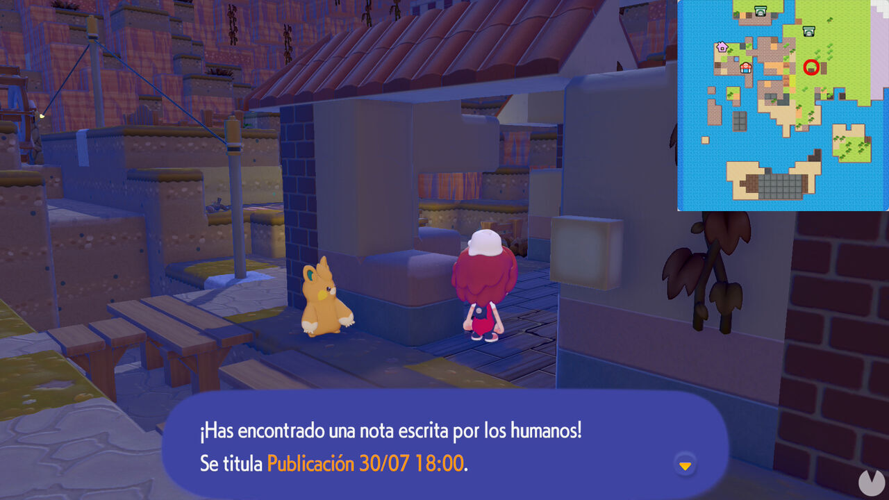 Pok�mon Pokopia - Post from July 30: 6:00pm letter location