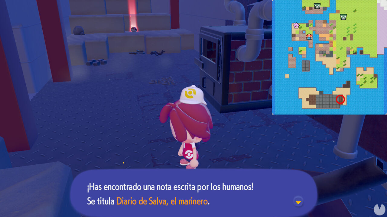 Pok�mon Pokopia - Sailor Dylan's Diary location