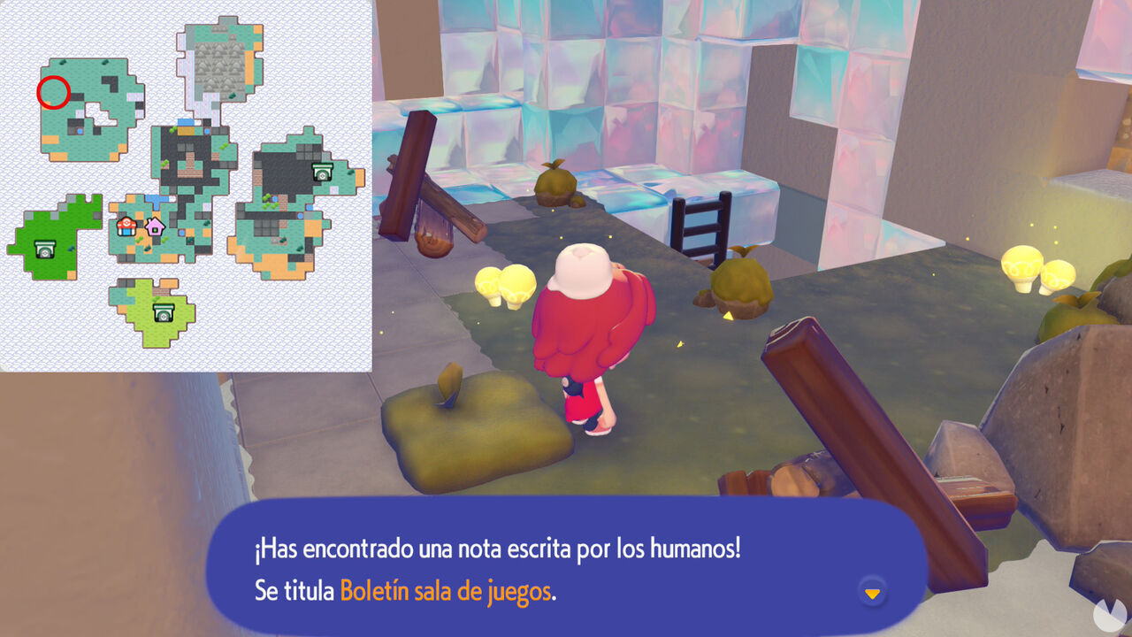 Pok�mon Pokopia - Message from the Game Corner magazine location