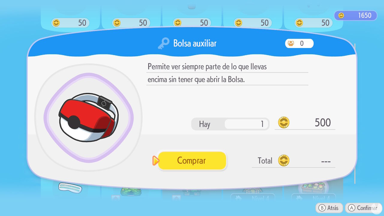 Pok�mon Pokopia - Purchasing the Handy Bag to gain more inventory slots