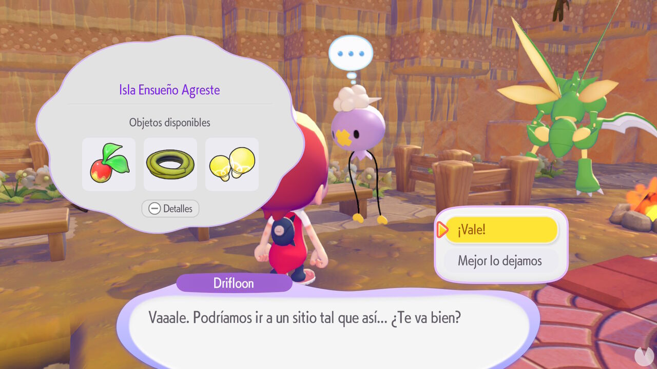 Pok�mon Pokopia - Dream Island types and the materials found on each one