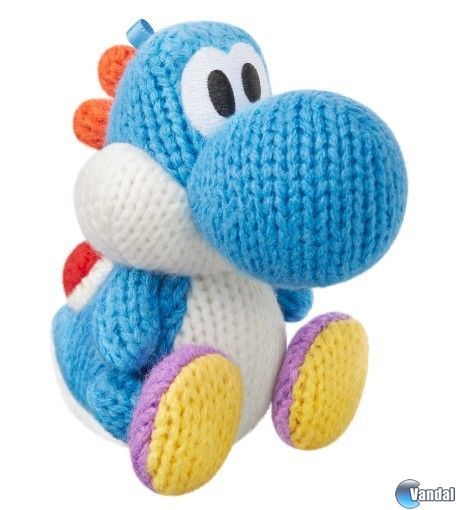 Yoshi de lana celeste