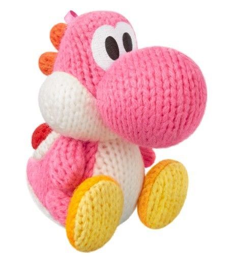 Yoshi de lana rosa