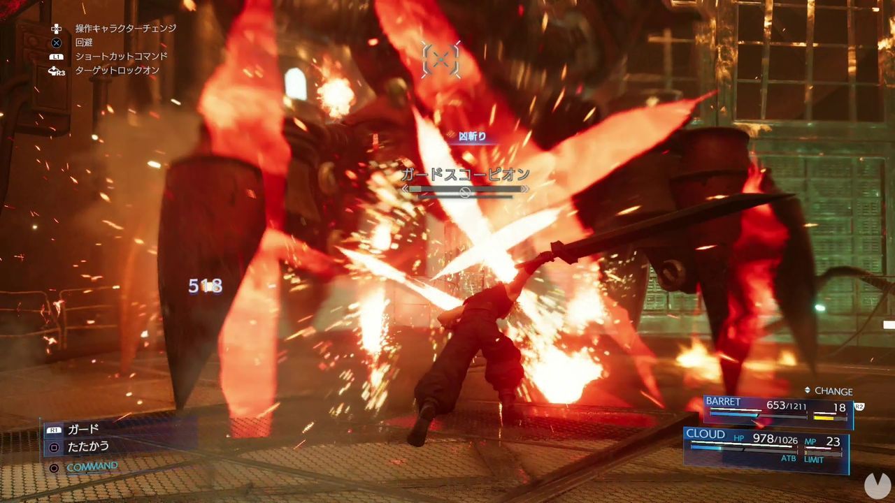 Final Fantasy VII Remake shows its demo at the Tokyo Game Show 2019 in video