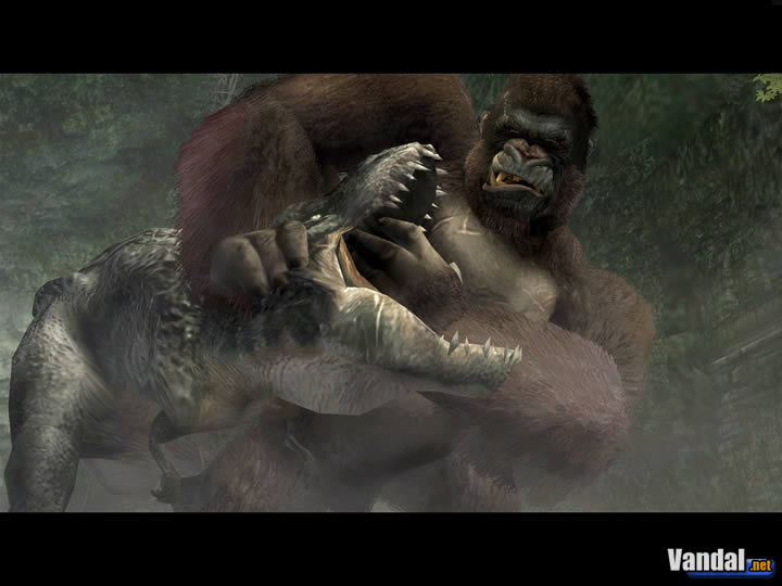 Captura oficial del videojuego de King Kong de Ubisoft.