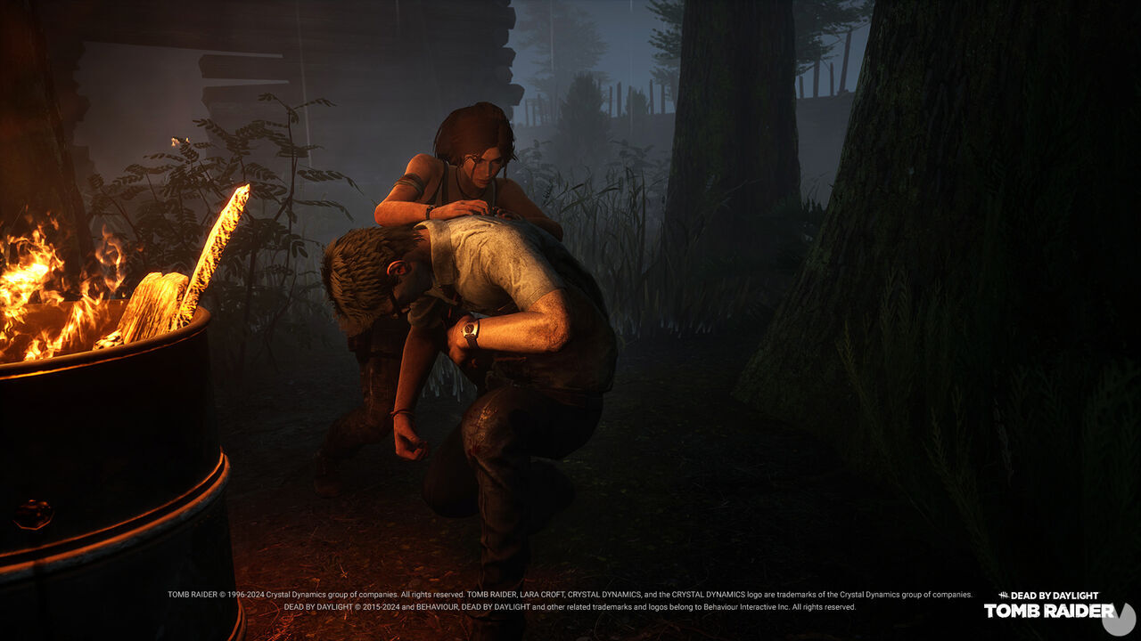 Ya disponible Lara Croft como un nuevo superviviente del juego de terror multijugador Dead by Daylight