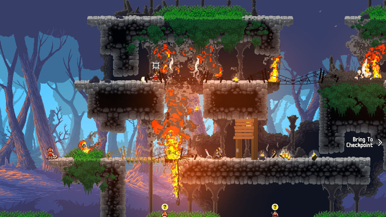 Captura de Wildfire, que saldrá el 3 de diciembre en PS4, Xbox One y Switch.