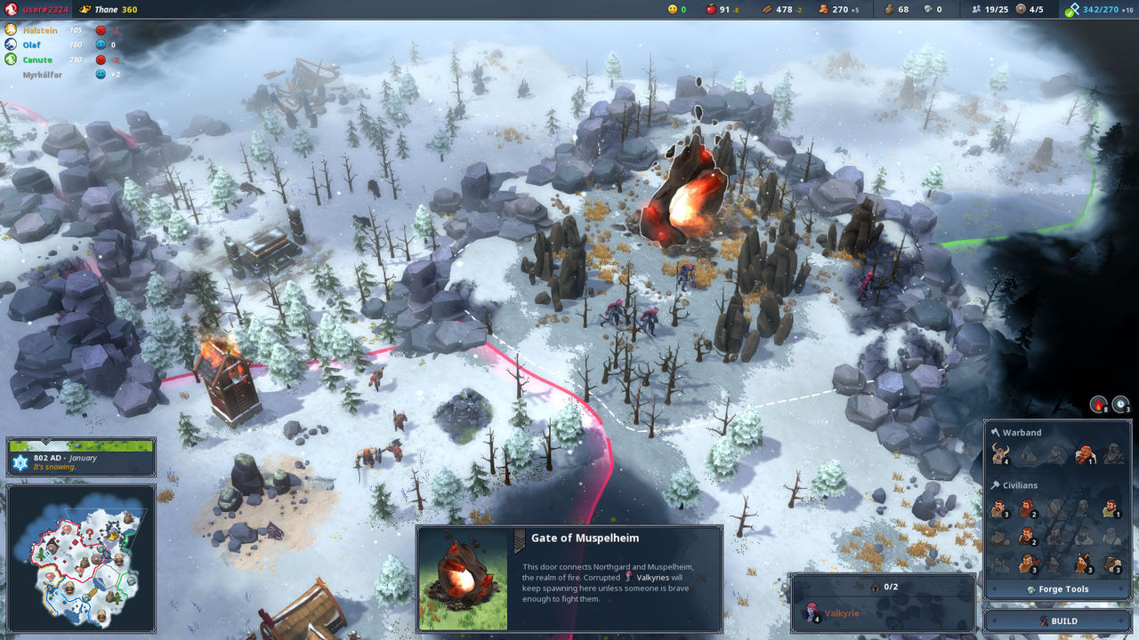 Northgard, the game of strategy viking, you will come to consoles