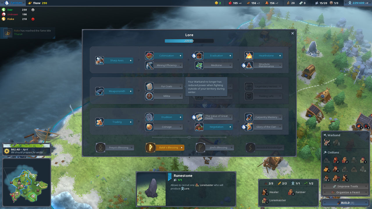 Northgard, the game of strategy viking, will come to consoles