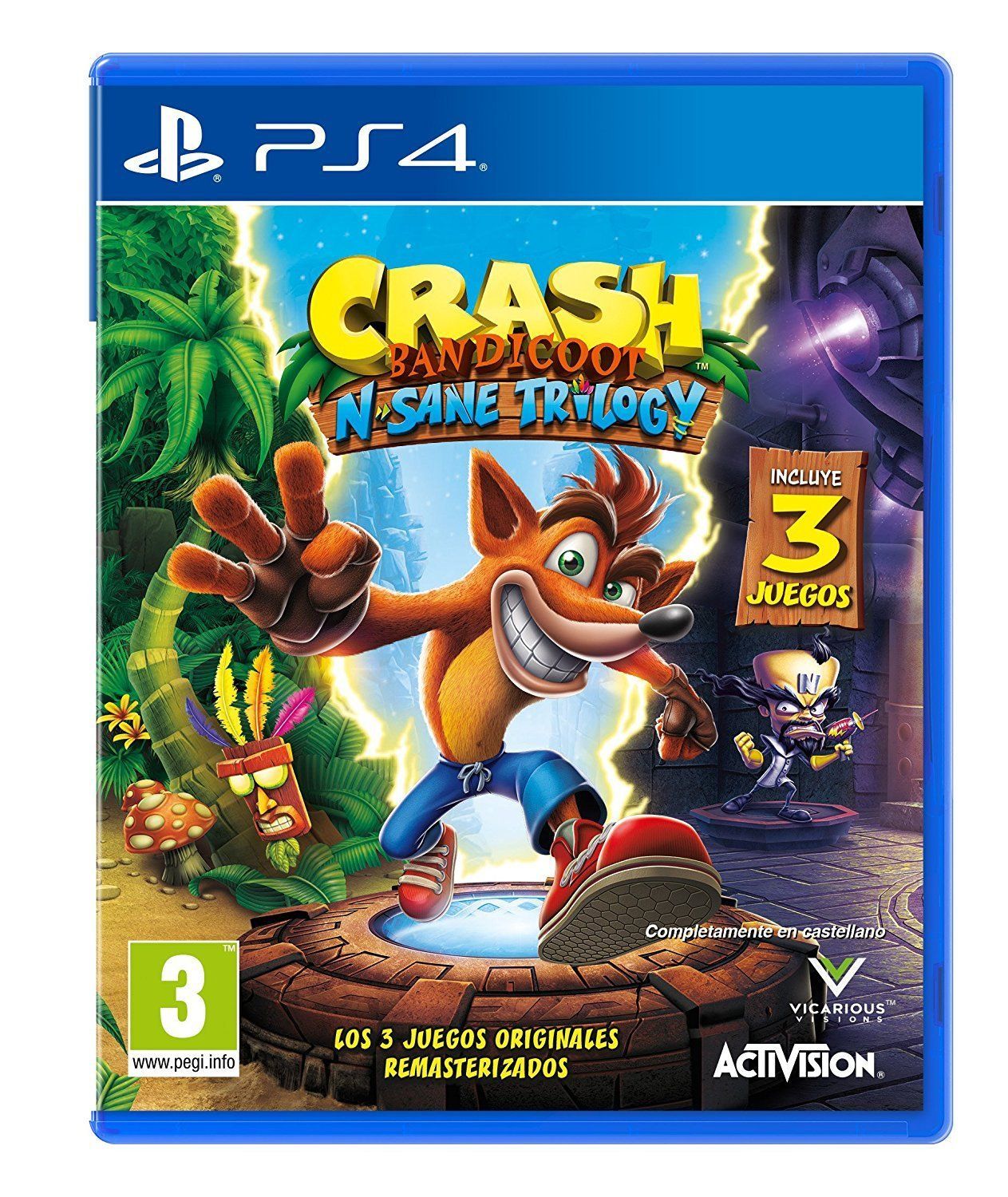 Guía y trucos de Crash Bandicoot N. Sane Trilogy (PS4)