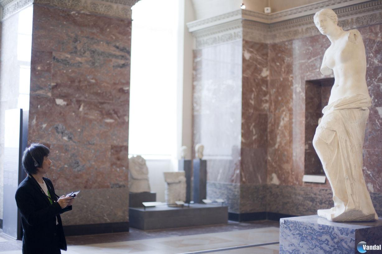 Visitando el Louvre con 3DS y Miyamoto 2