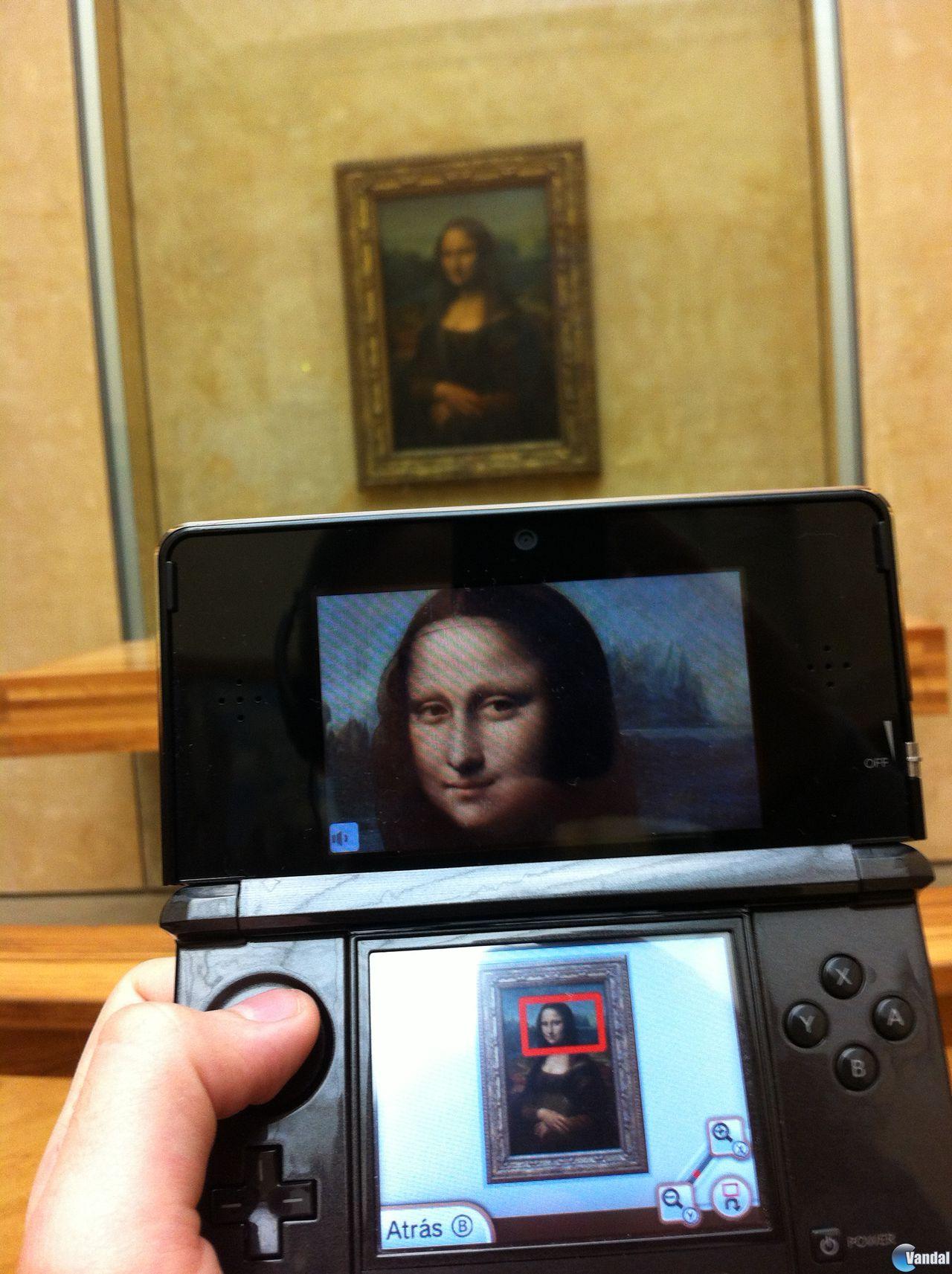 Visitando el Louvre con 3DS y Miyamoto 4