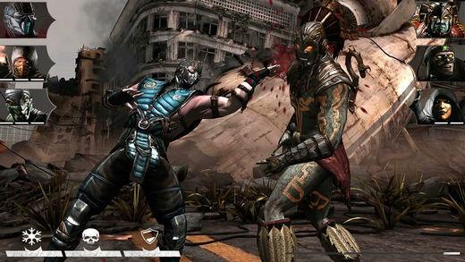 Los combates en �Mortal Kombat X� para iOS y Android, siguen los brutales est�ndares de la saga.