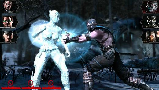 La mayor�a del tiempo en la aplicaci�n, lucharemos con y contra combatientes an�nimos. Desbloquear a los h�roes y villanos conocidos de �Mortal Kombat�, requerir� tiempo y dinero virtual.