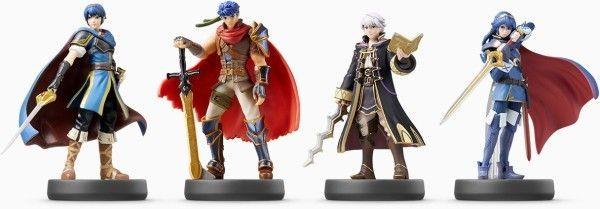 El t�tulo ser� compatible con varias figuras amiibo basadas en esta serie: Ike, Lucina, Marth y Robin.