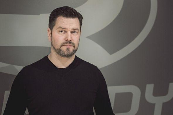 Petri Alanko en las oficinas de Remedy Entertainment.