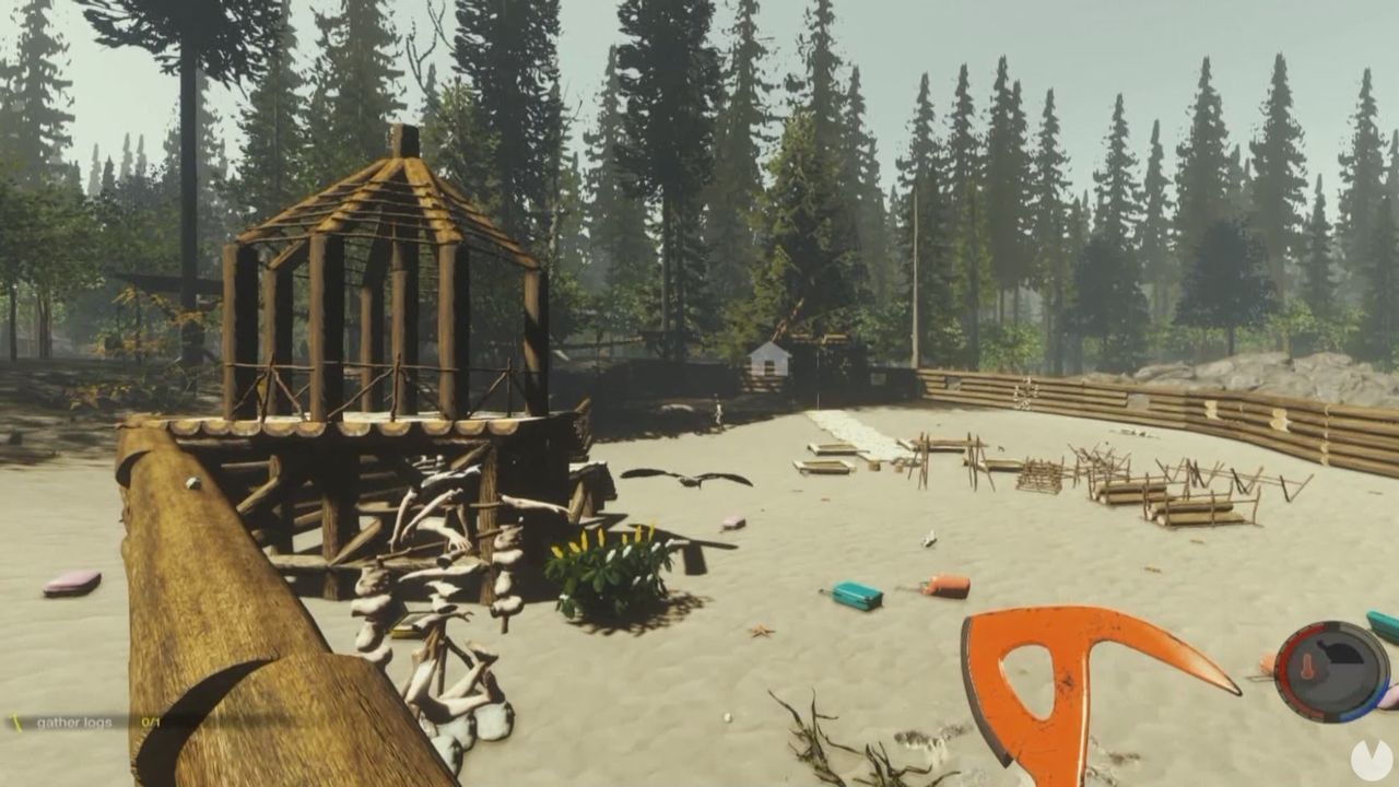 Cmo construir la base / refugio en The Forest para PC y PS4 - The Forest