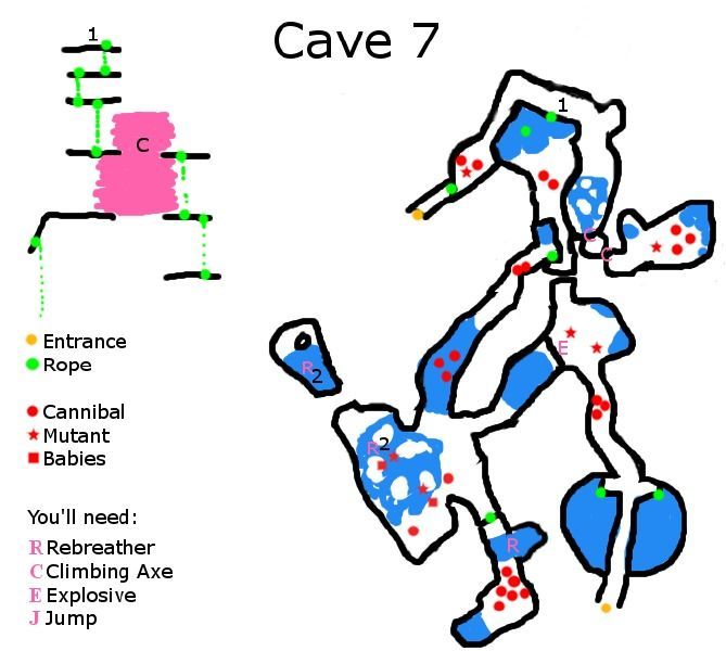 Cómo encontrar Todas las Cuevas en The Forest y qué contienen