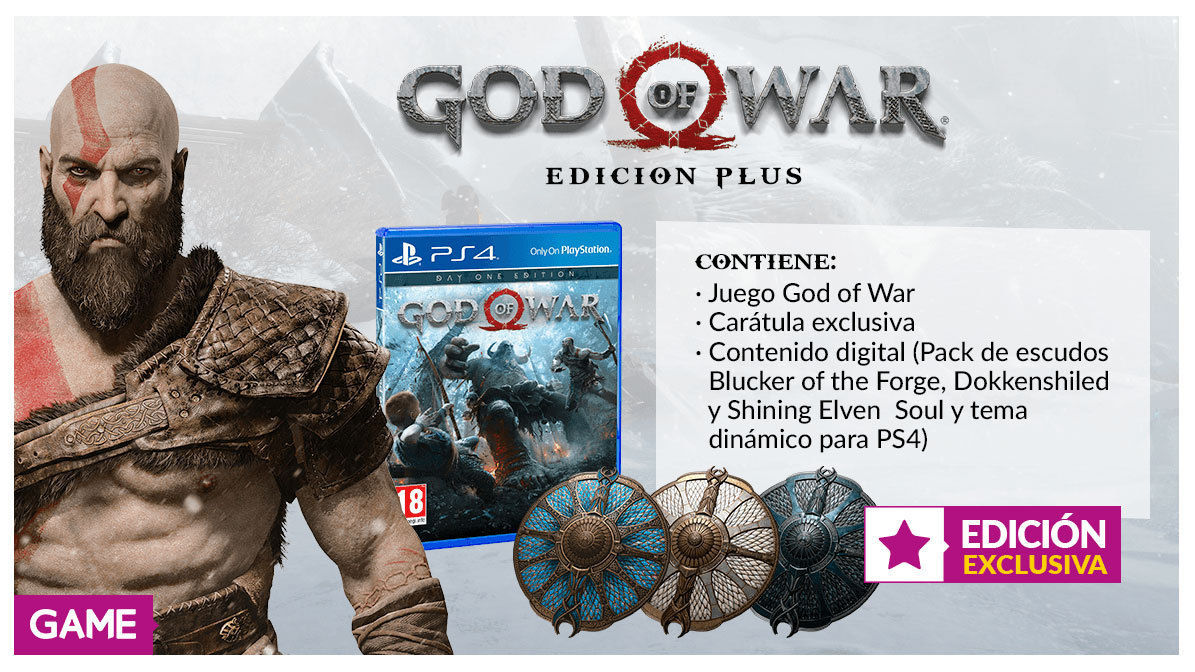 GAME regala un DLC de God of War PS4 al comprarlo este fin de semana -  Vandal