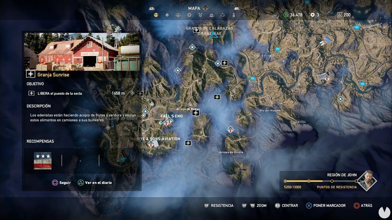 Puestos de la secta en Far Cry 5