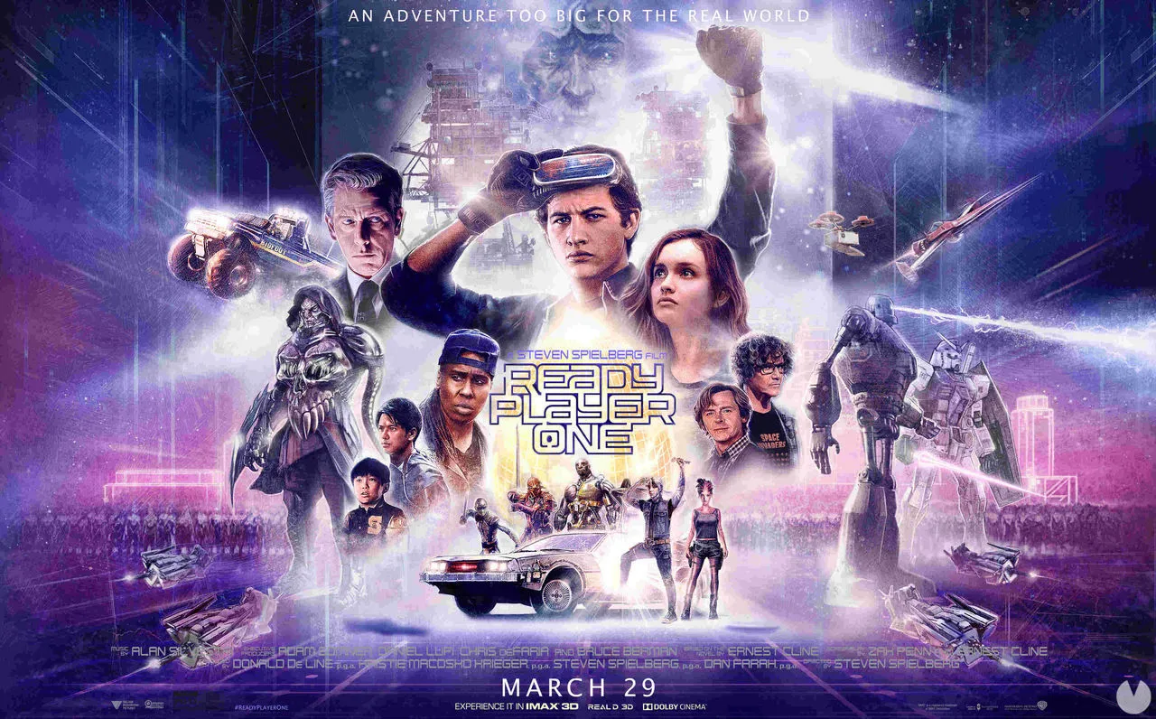 Conoce a los personajes de Ready Player One con estos pósters