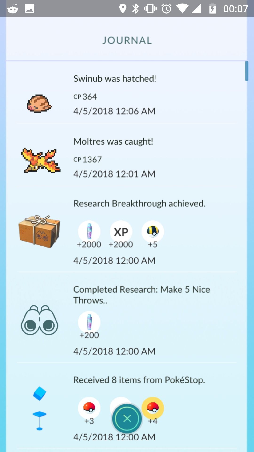 Pokémon GO te ofrece una recompensa Legendaria tras completar sus misiones