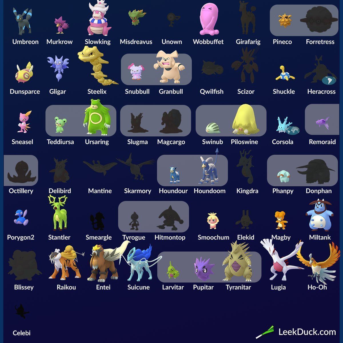 Nuevos Pokémon variocolor descubiertos en Pokémon GO gracias a 'dataminers'