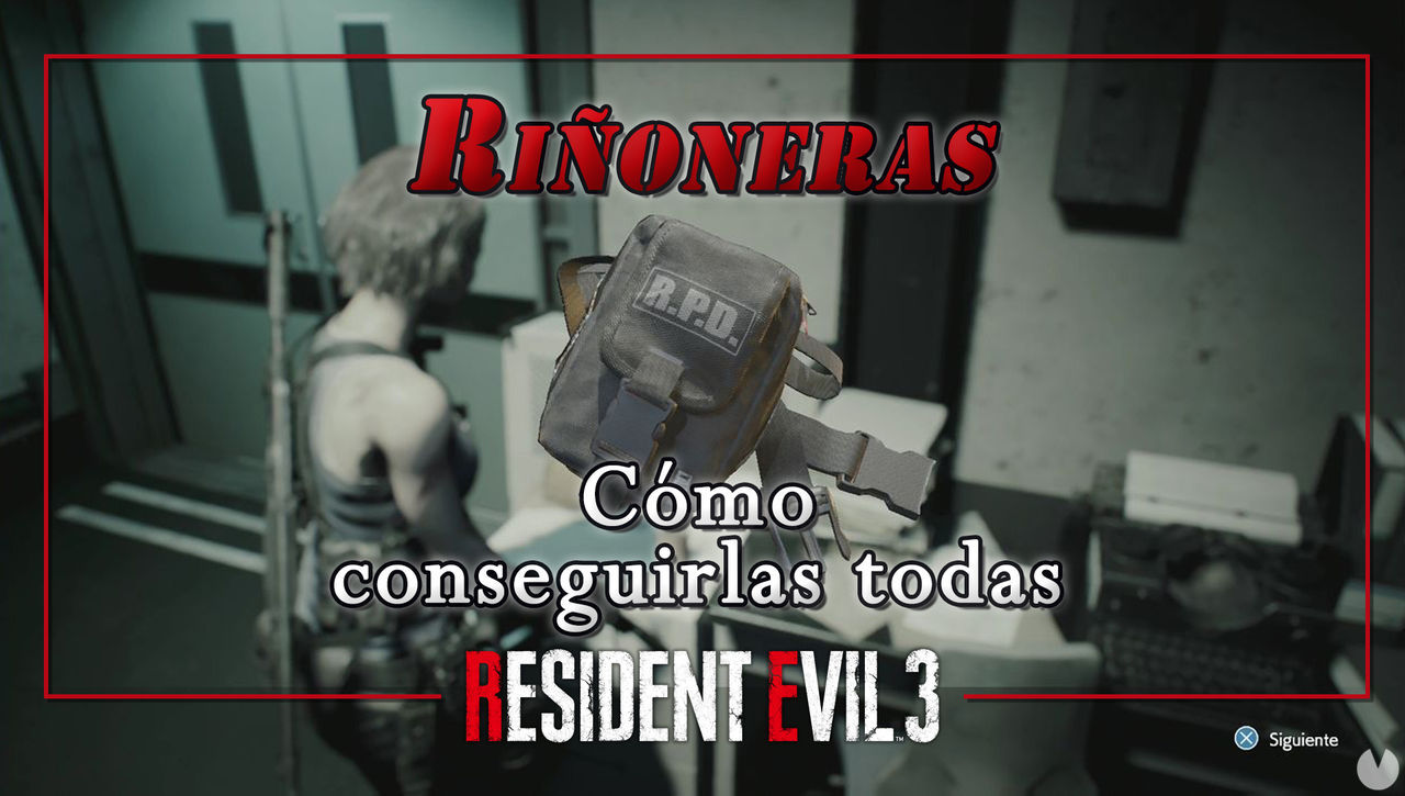 TODAS las rioneras de Resident Evil 3 Remake y cmo conseguirlas - Resident Evil 3 Remake