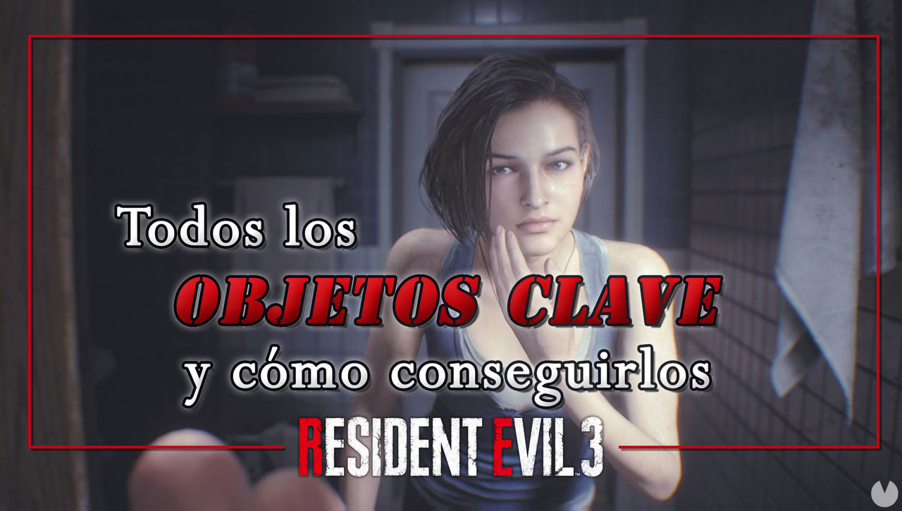 Resident Evil 3 Remake: TODOS los objetos clave y llaves - Resident Evil 3 Remake