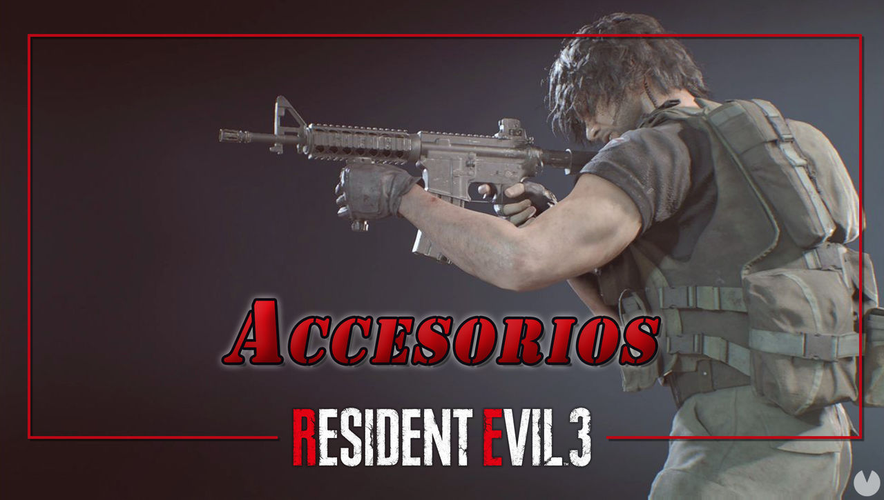 Resident Evil 3 Remake: TODOS los accesorios y modificadores - Resident Evil 3 Remake
