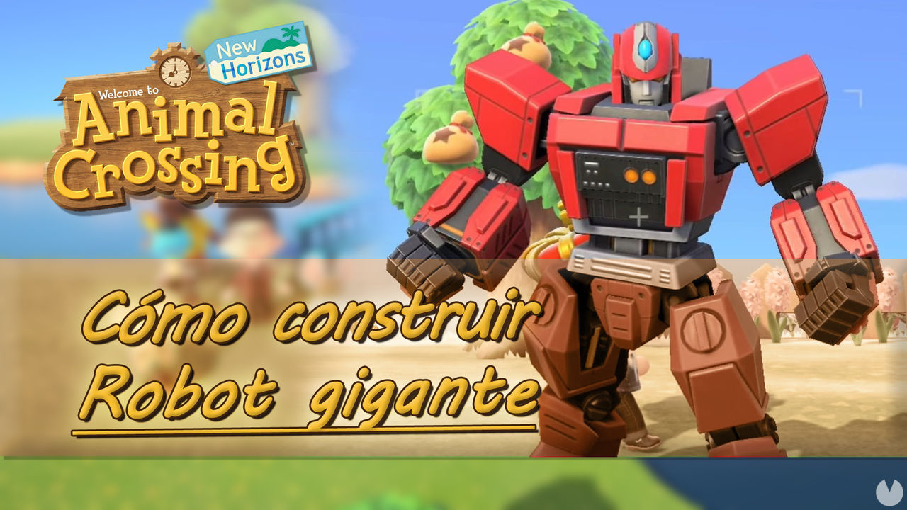 Cmo construir un robot gigante en Animal Crossing: New Horizons - Animal Crossing: New Horizons
