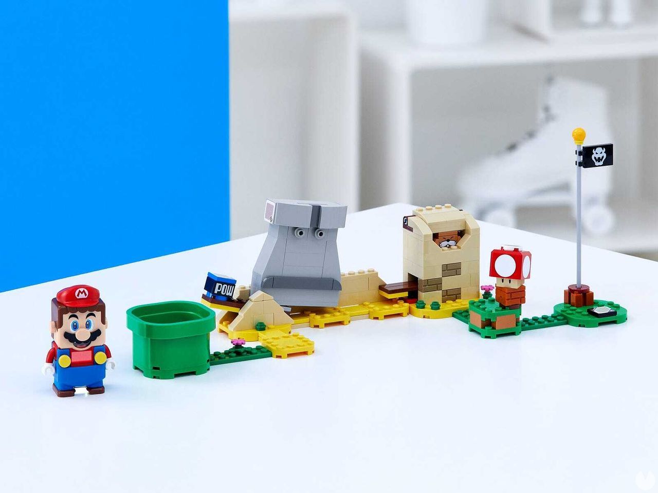 LEGO Super Mario: Así es su expansión Topo Monty y Superchampiñón