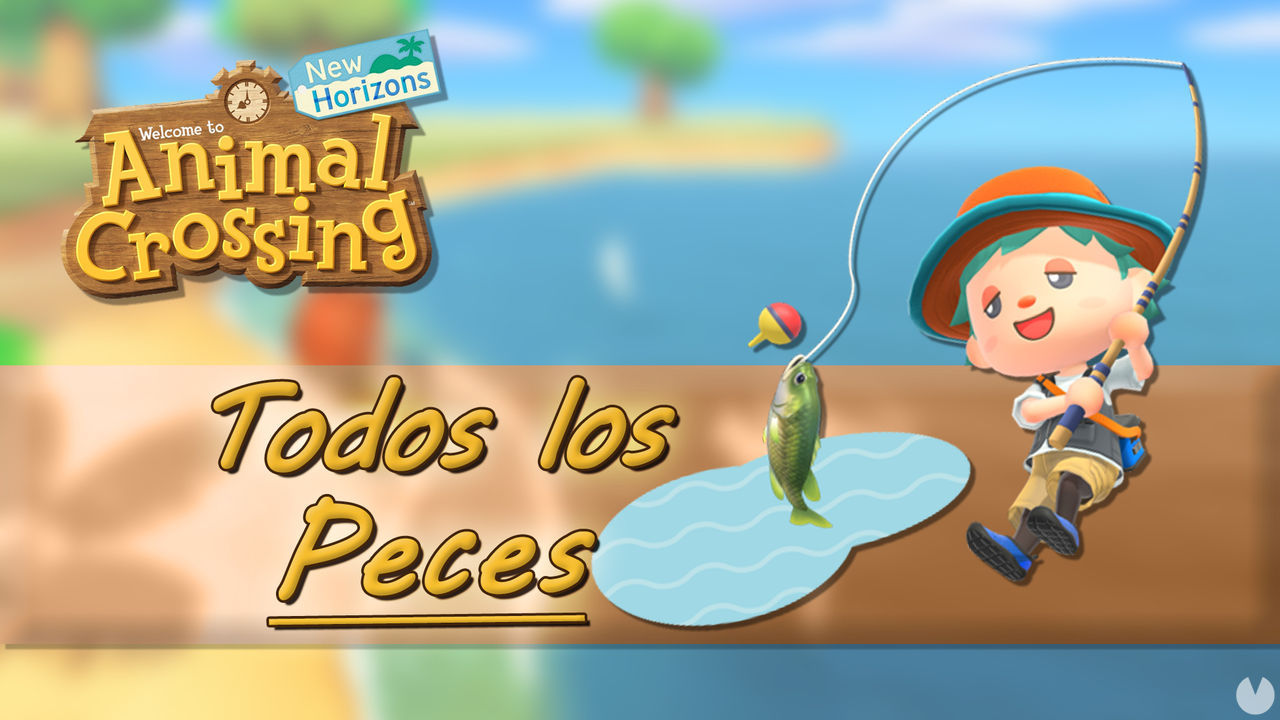 TODOS los peces en Animal Crossing New Horizons, precio y cmo conseguirlos - Animal Crossing: New Horizons