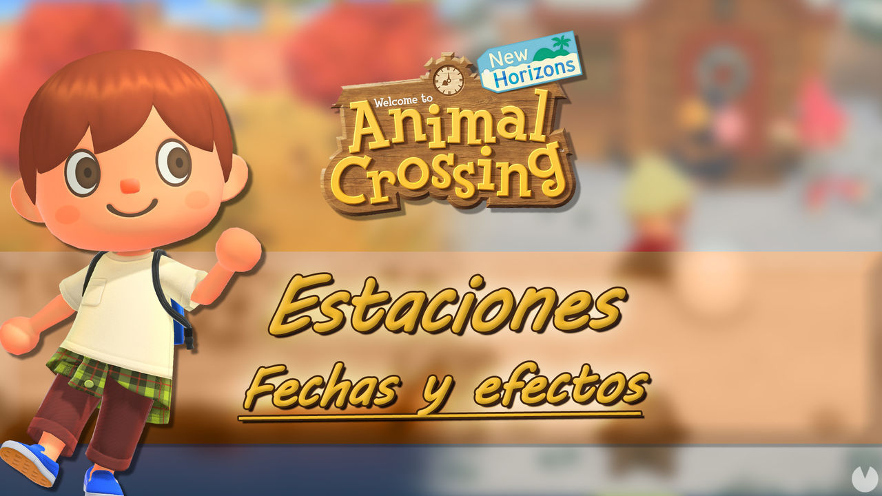 Estaciones del ao en Animal Crossing: New Horizons, fechas y sus efectos - Animal Crossing: New Horizons