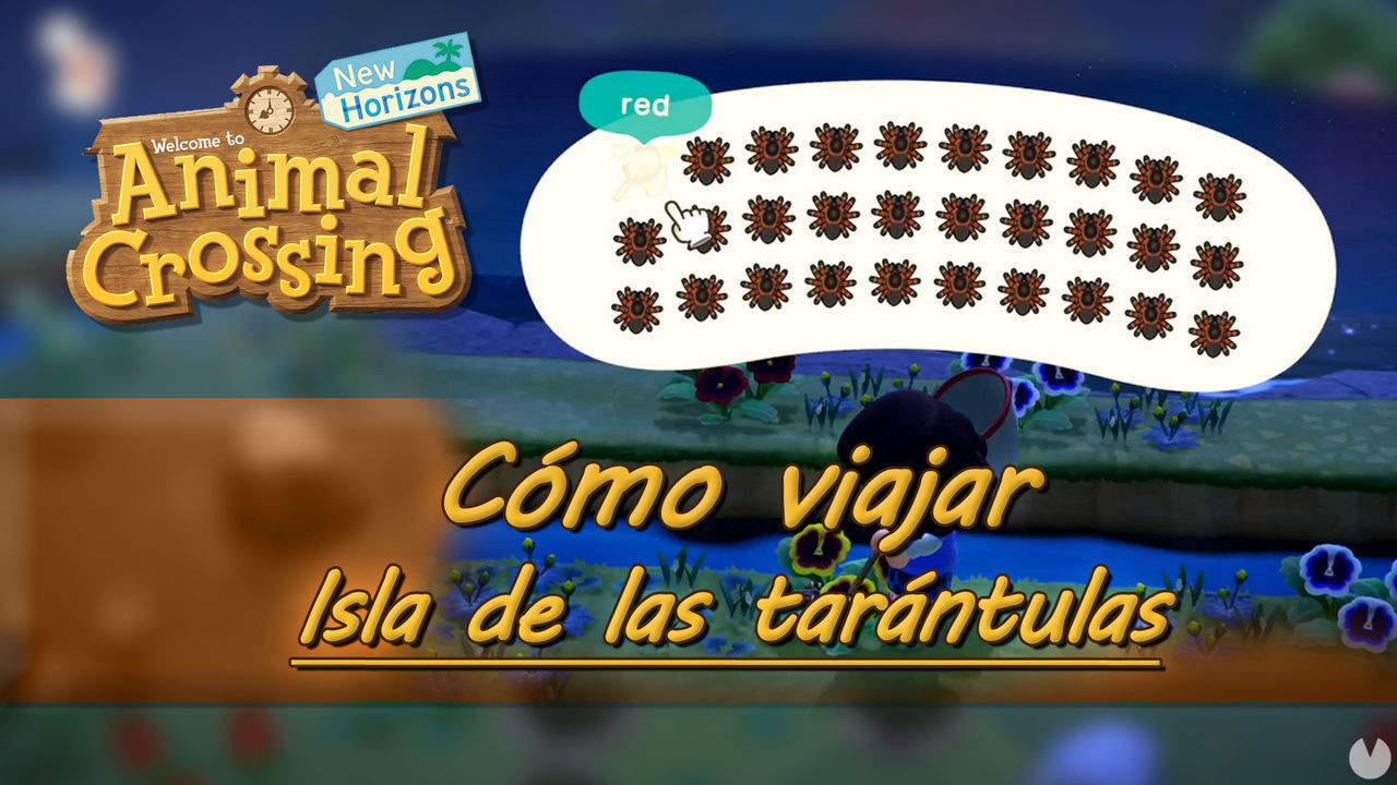 Cmo viajar a la isla de las tarntulas en Animal Crossing: New Horizons - Animal Crossing: New Horizons
