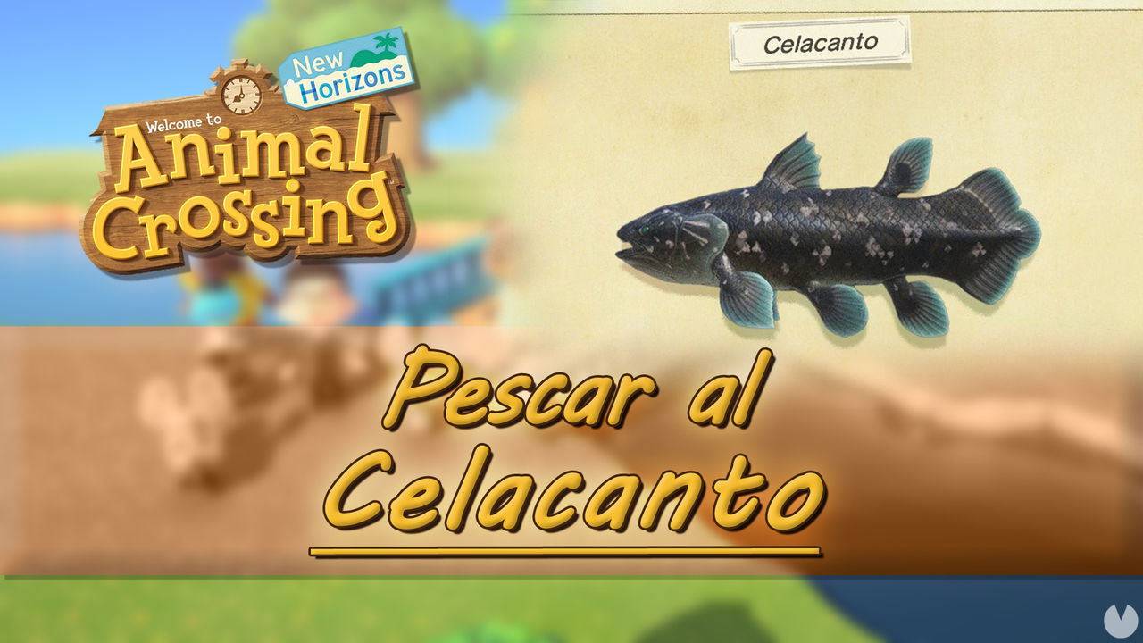 Cmo pescar al Celacanto en Animal Crossing: New Horizons - Animal Crossing: New Horizons