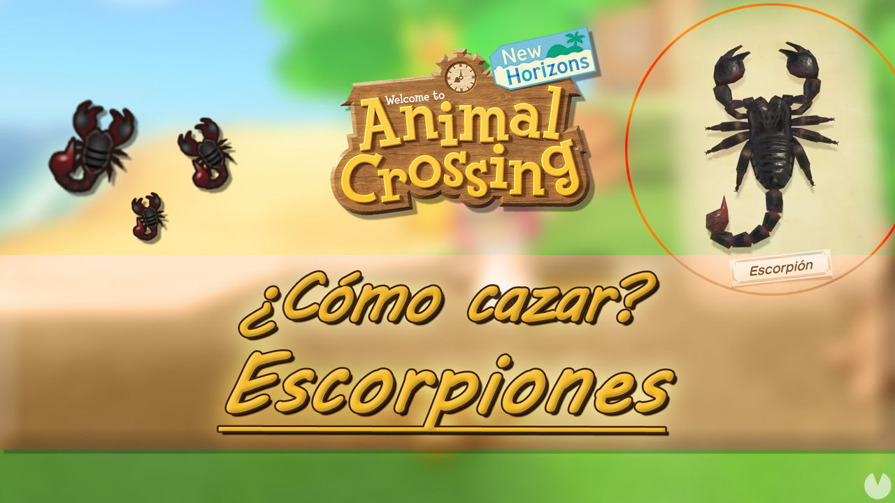 Cmo cazar escorpiones fcilmente en Animal Crossing: New horizons - Animal Crossing: New Horizons