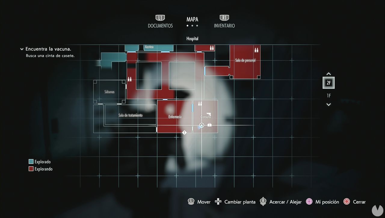Resident Evil 3 Remake - Mr. Charlie: Charlie in the Sickroom (Map)