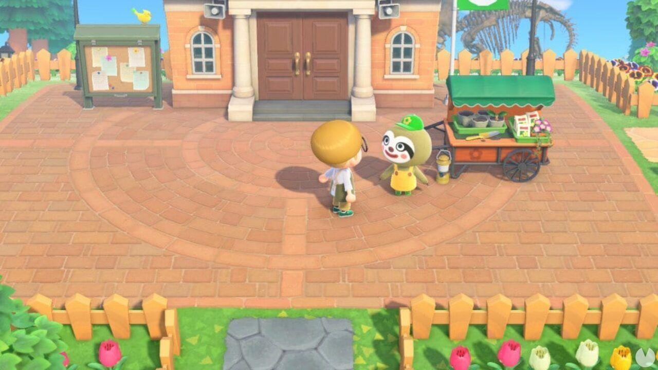 Animal Crossing New Horizons: Actualización 1.2.0 - Gandulio el florista