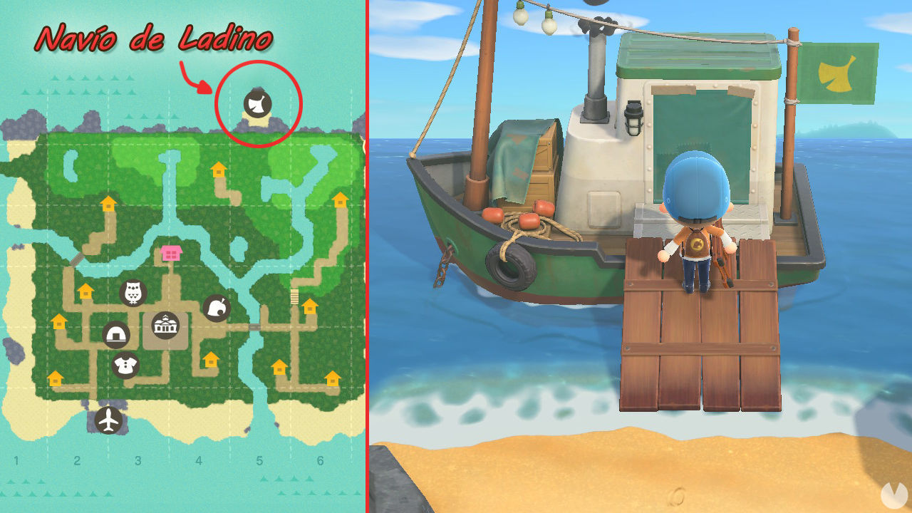 Ladino y falsificación de obras de arte - Animal Crossing: New Horizons