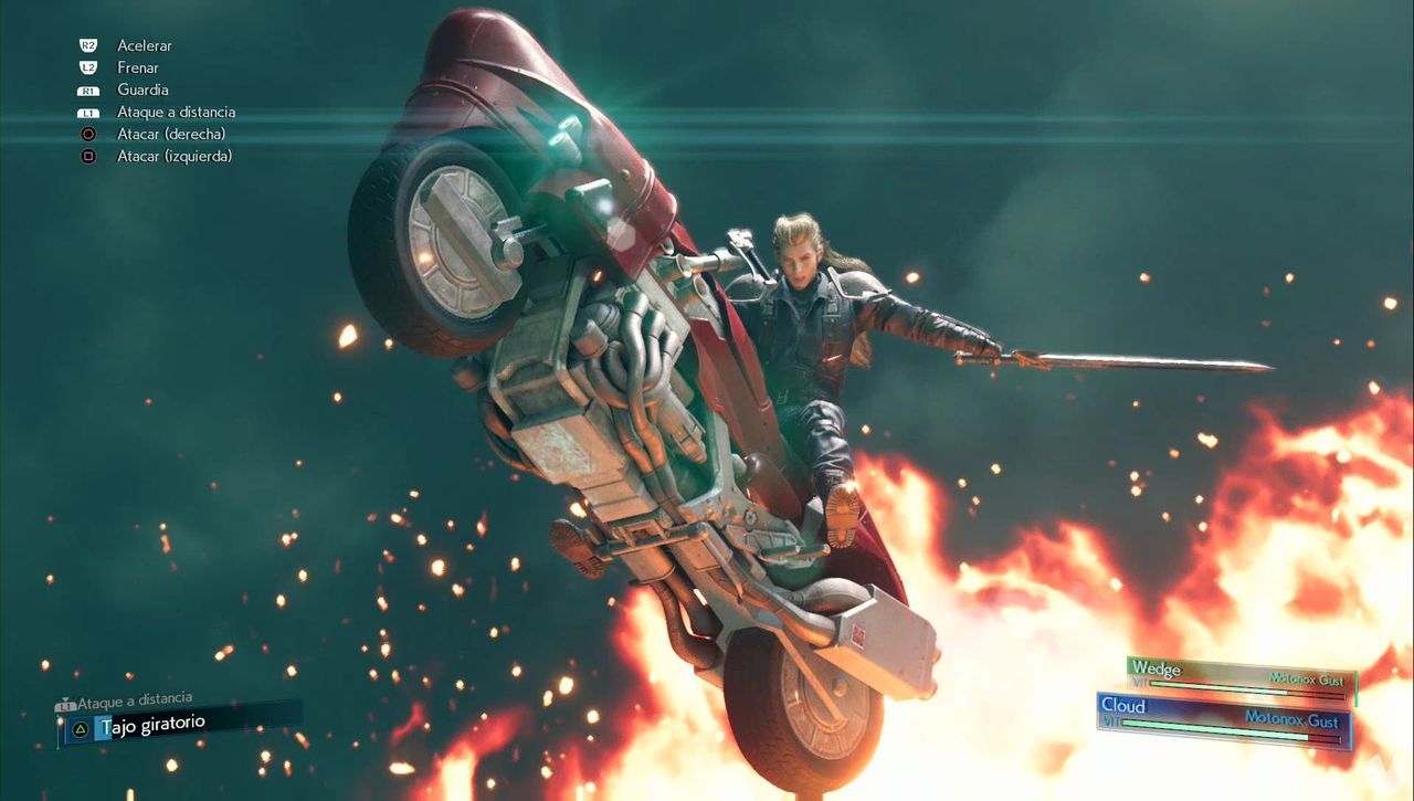 Roche (motocicleta)  y cmo derrotarlo en Final Fantasy VII Remake - Final Fantasy VII Remake