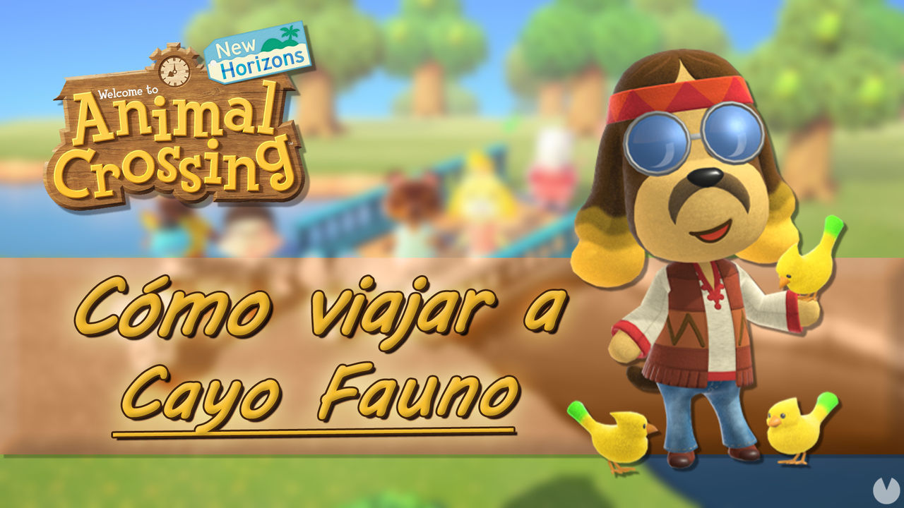 Viajar al islote Cayo Fauno en Animal Crossing: New Horizons - Animal Crossing: New Horizons