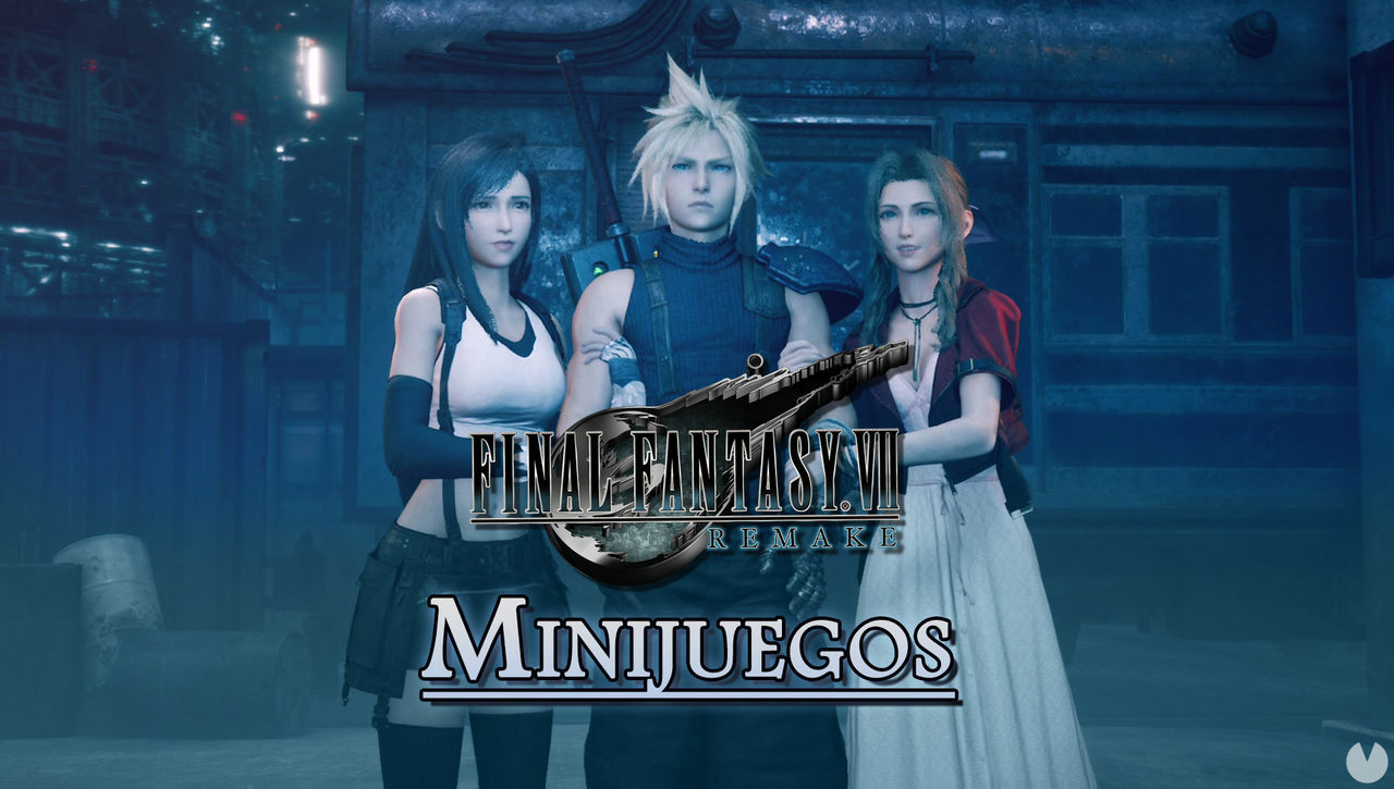 TODOS los Minijuegos de Final Fantasy VII Remake y cmo completarlos - Final Fantasy VII Remake