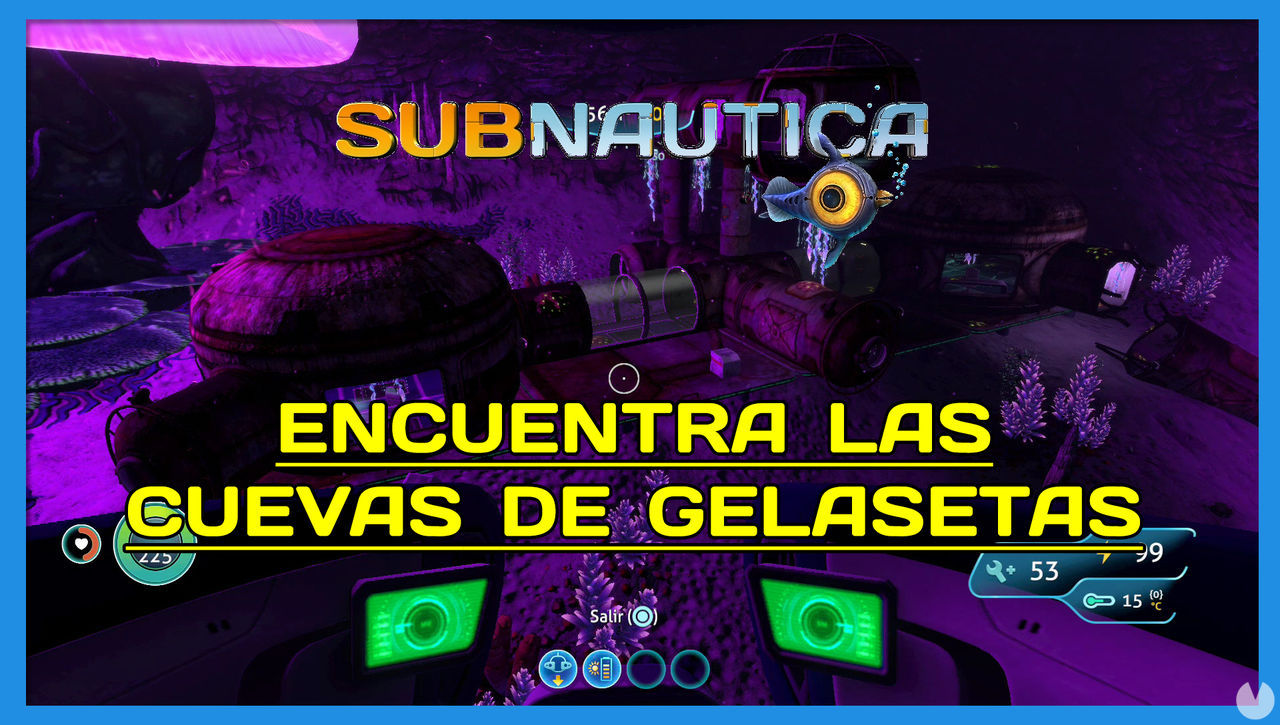 Encuentra las Cuevas de gelasetas en Subnautica al 100% - Subnautica
