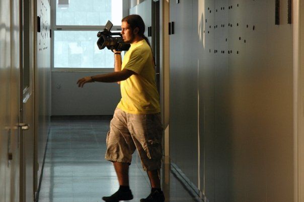 De Paco cuando estudiaba el grado de Multimedia en la Universitat Politècnica de Catalunya.