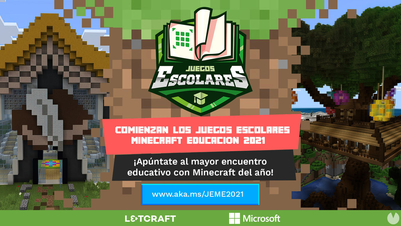 Los Juegos Escolares Minecraft Educación vuelven en una edición online
